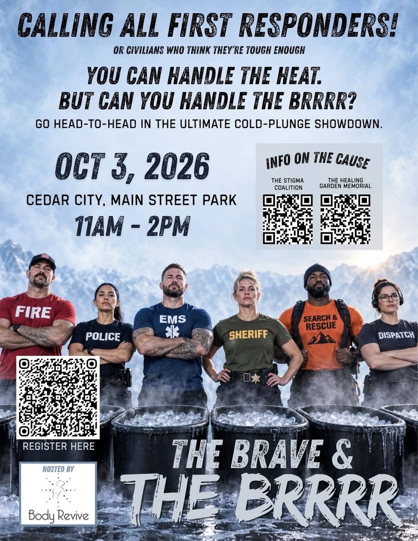 The Brave & The Brrrr event flyer